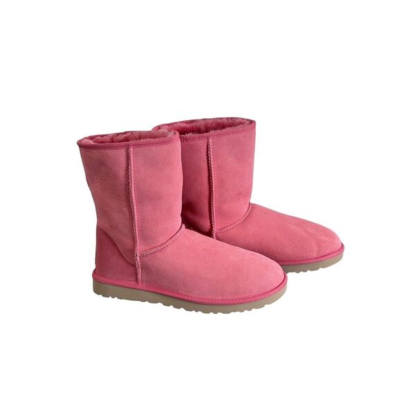 UGG Pink Winter Boots - Picture 1 of 6